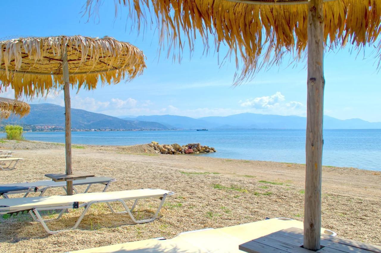 Epipleon Luxury Suites -104- Δωμάτιο 35Τμ Με Βεράντα 35Τμ Μπροστά Στη Θάλασσα Nafpaktos Buitenkant foto